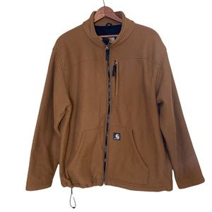 Carhartt Fleece Lined Zip Up Pullover